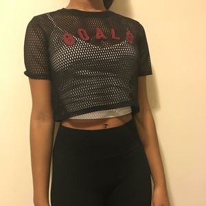 Mesh goals shirt